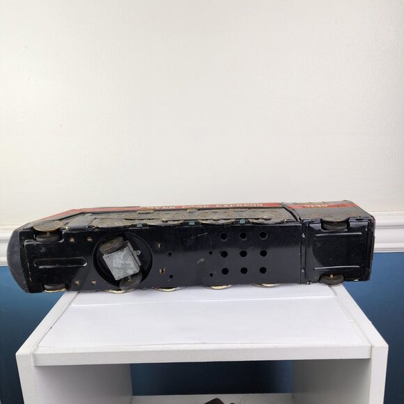 Modern Toys Vintage Over Land Express Metal Train Japan - Picture 7 of 8